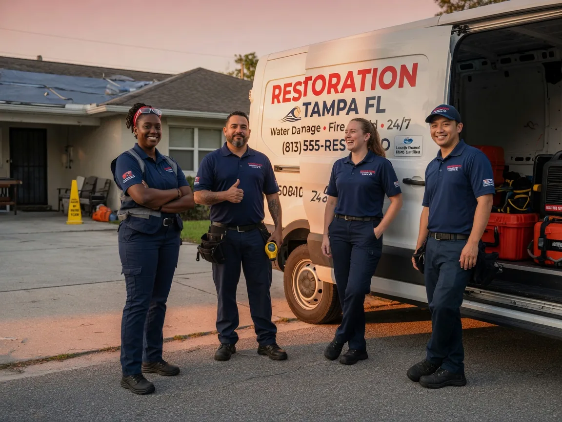 Water Damage Restoration company in Clinton, IL